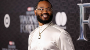 Director Ryan Coogler at the world premiere of "Black Panther: Wakanda Forever" in Los Angeles (October 26, 2022)