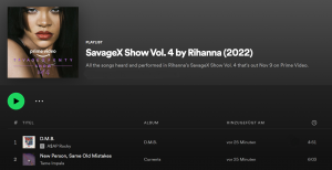 Soundtrack of Savage X Fenty Show Vol. 4 by Rihanna